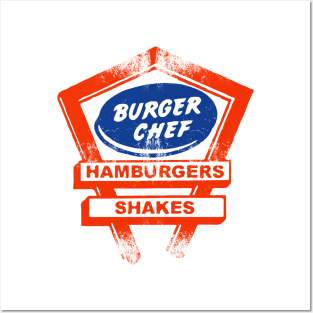 Burger Chef - an American fast-food restaurant chain Posters and Art